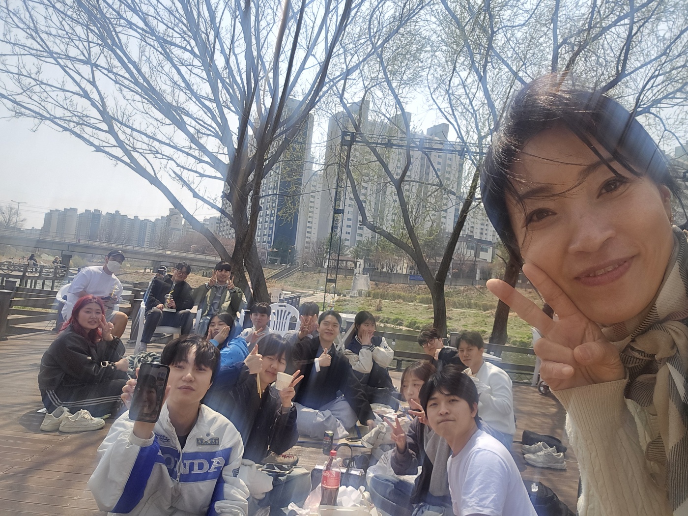 4학년 중랑천에서 야외수업 ^^ 1번째 첨부파일 이미지